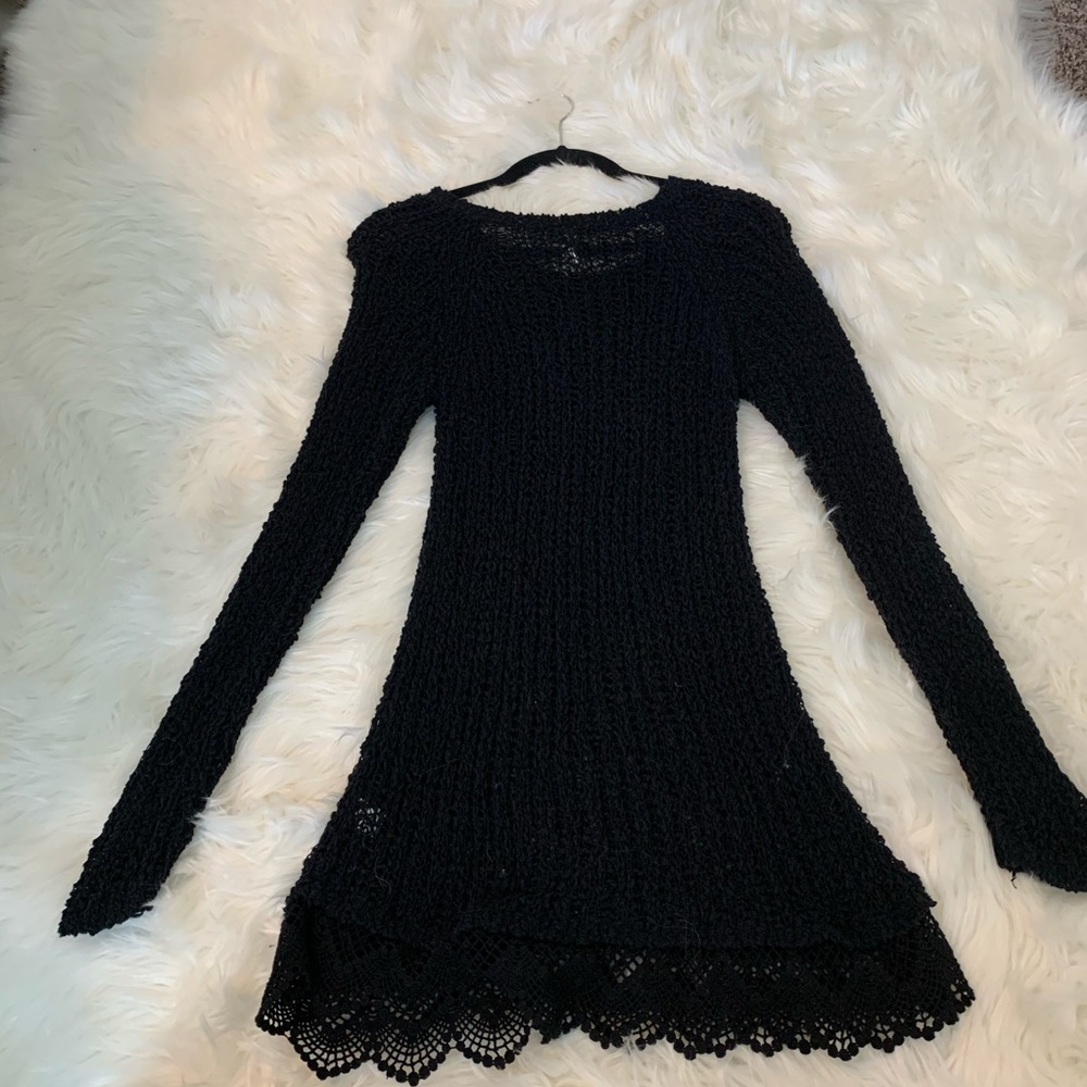Black Bethany Mota sweater